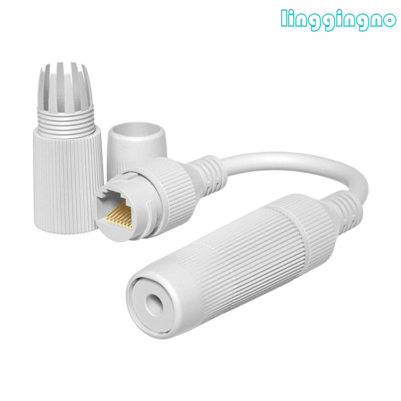 Rr RJ45 ขั้วต่อกันน้ํา IP67 เครือข่ายตัวเชื่อมต่อสายเคเบิลเครือข่าย Extender