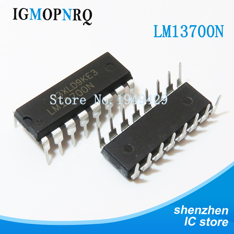 5 ชิ้น lm13700n จุ่ม 16 lm13700 จุ่ม 13700n