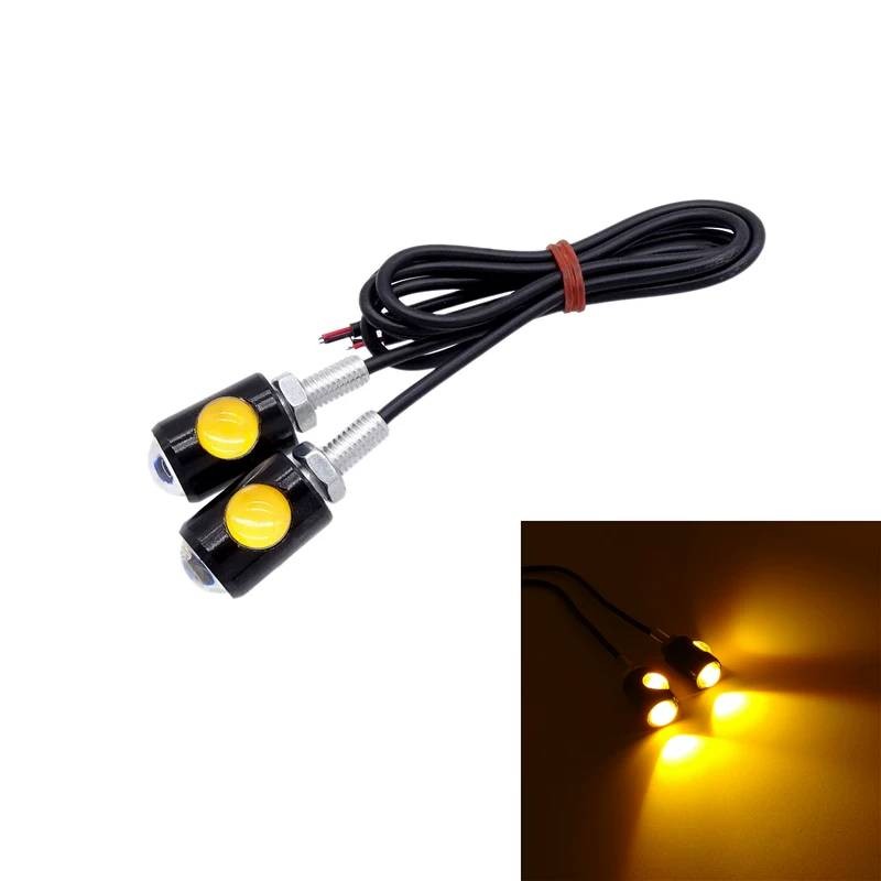 ไฟตาแมว 2ชิ้น! Led Eagle Eyes ไฟเลี้ยว ไฟเลี้ยวมอเตอร์ไซค์ จำนวน1คู่ ซ้าย-ขวา (0217)