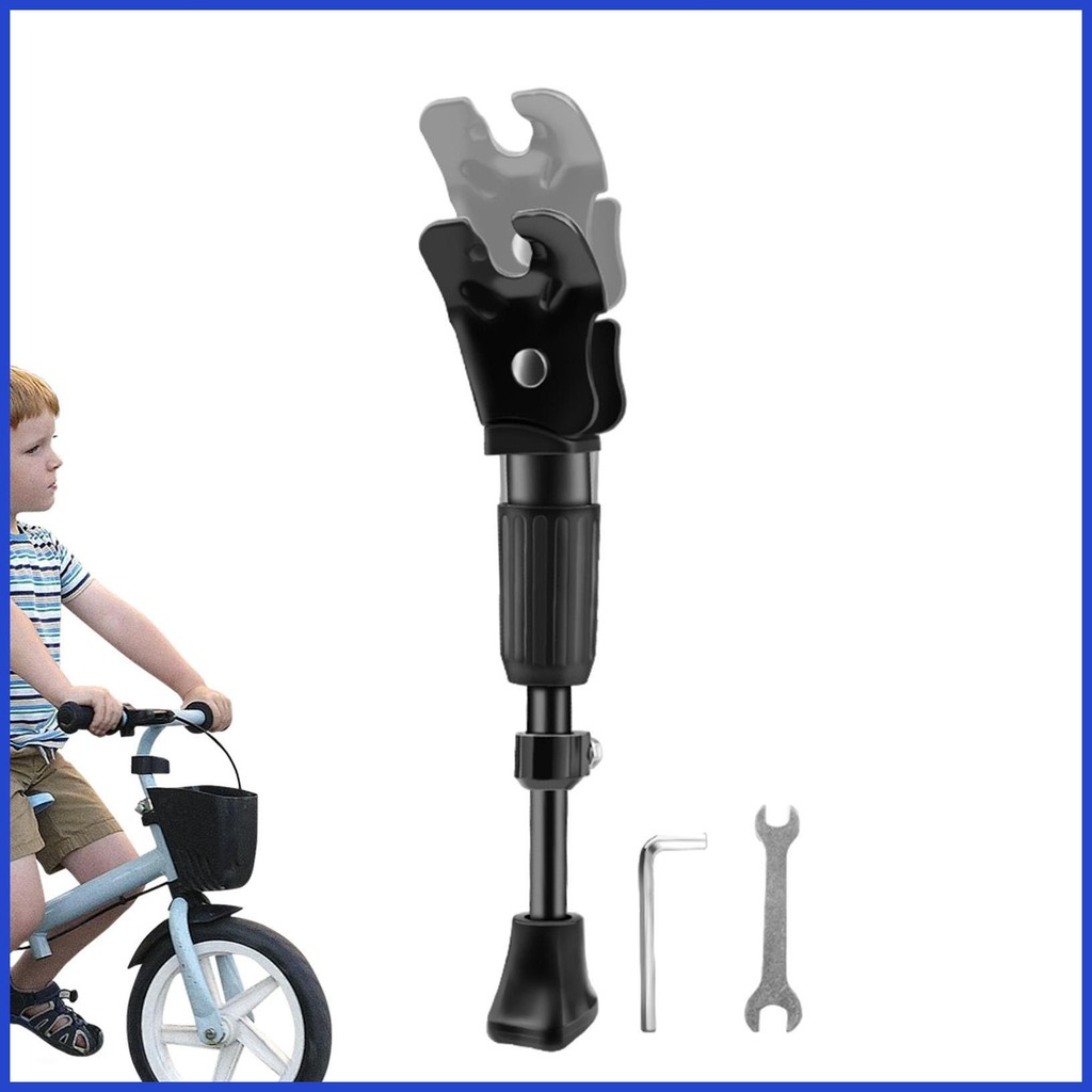 ขาตั้งจักรยานสําหรับเด็กจักรยานปรับจักรยานเด็กเดี่ยว-ด้านข้าง Kick Stand เด็ก Kick Stand ขาตั้งจักรย