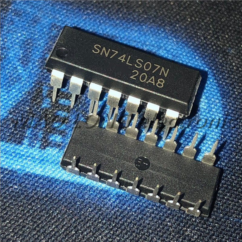 10 ชิ้น/ล็อต SN74LS07N DIP14 SN74LS07 DIP 74LS07N 74LS07 DIP-14 HD74LS07P ในสต็อกใหม่เดิม