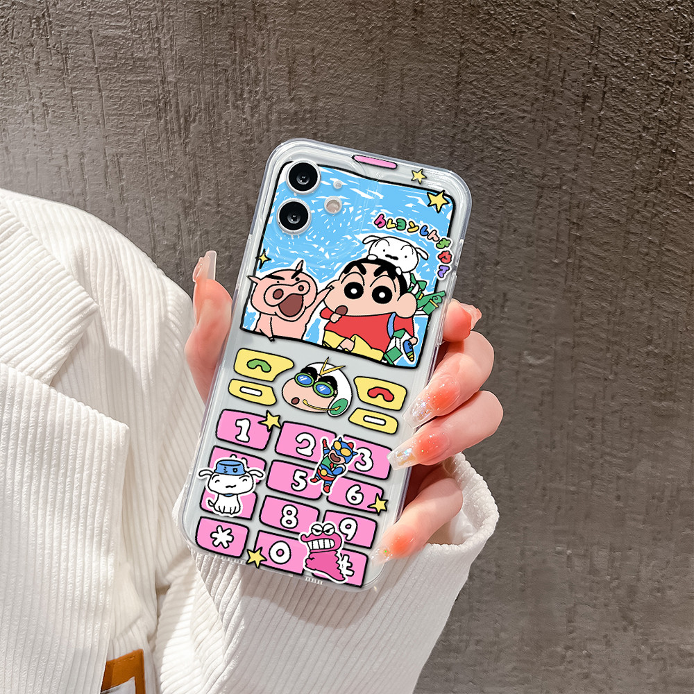 เคส For Xiaomi Redmi Mi 13C 12 12C 11 10 10C 10A A1 A2 9C 9T 9A 9 Poco C65 X6 M6 M5S Lite NE Pro 5G โปร่งใส Case TPU TKK - รูปที่ 4