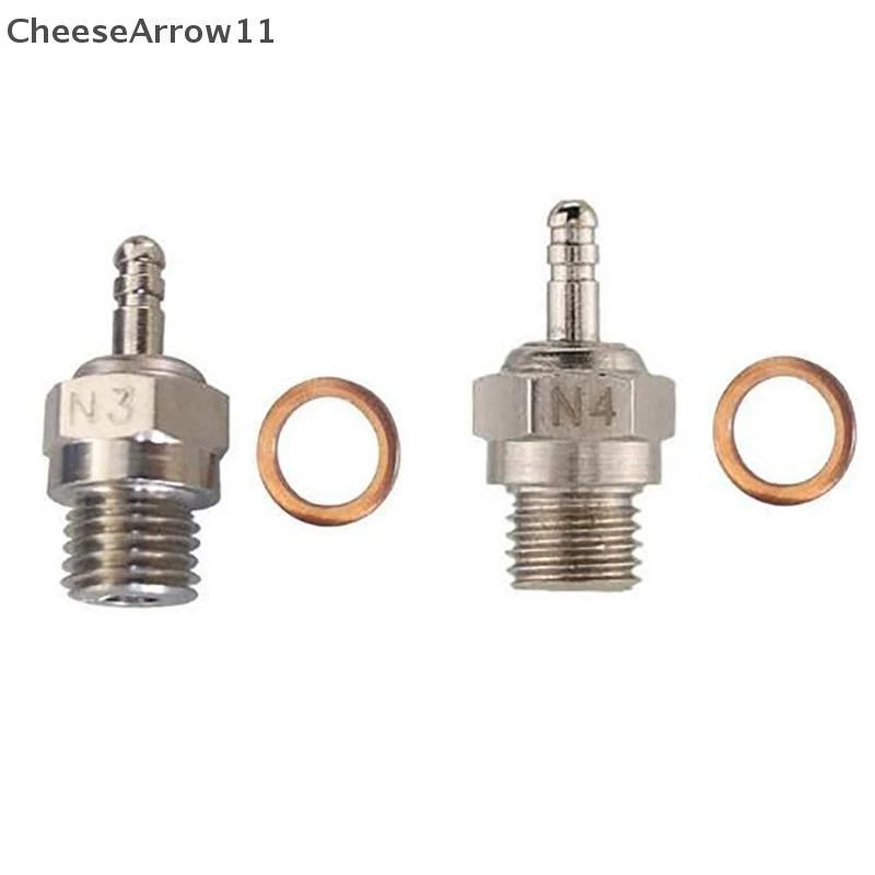 Che 1 ชิ้นสากล #8 หัวเทียน N3 N4 ชิ้นส่วนเครื่องยนต์ Spark Nitro สําหรับ HSP RC รถ Part TH