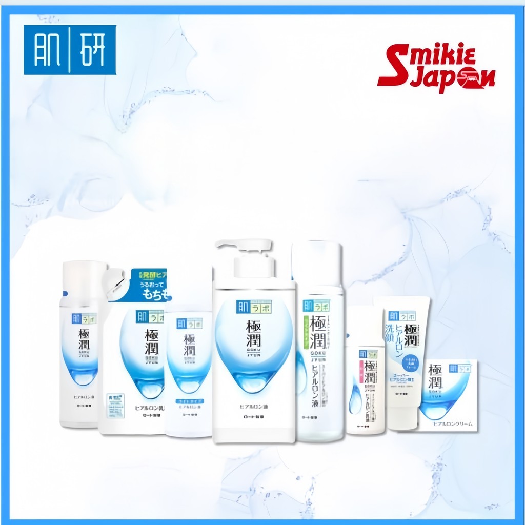 Hada Labo Gokujyun Hydrating (Rich) Lotion/ Emulsion/ Refill/ Cream - 170ml/ 400ml - Made in Japan