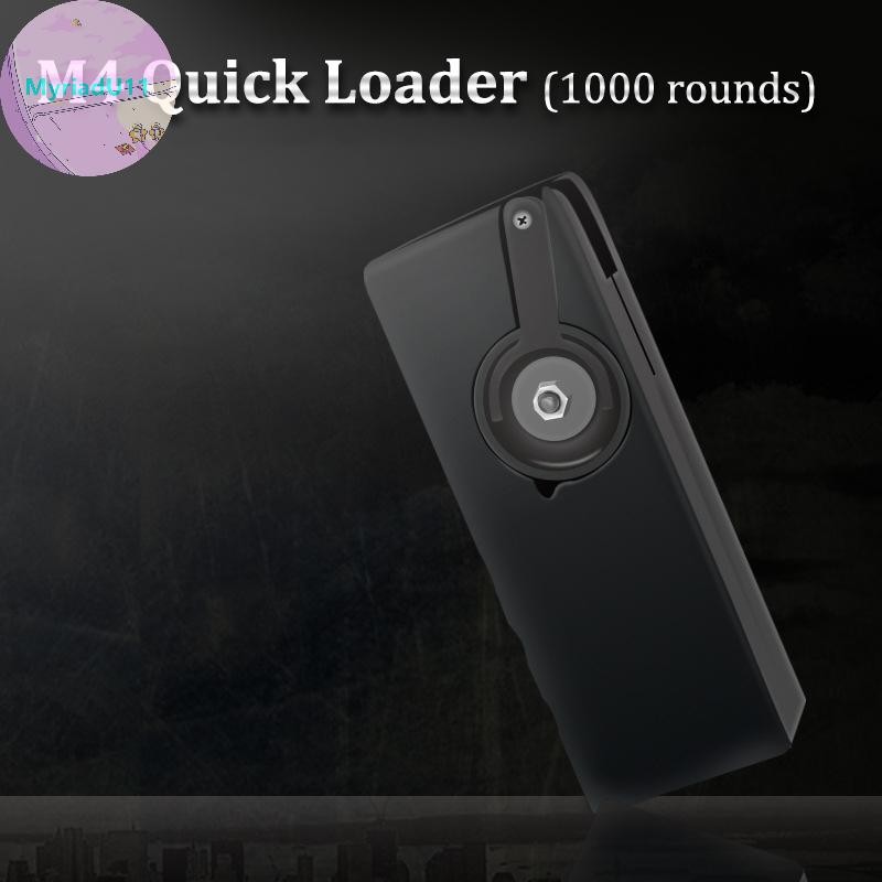 อุปกรณ์ MyriadU ใหม่มือดําเนินการ Speed Loader Paintball M4 Quick Loader นิตยสารกระเป๋าอุปกรณ์เสริม 