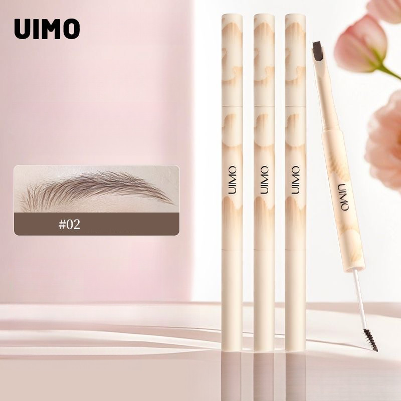UIMO ดินสอคิ้วหัวคู่สีธรรมชาติ