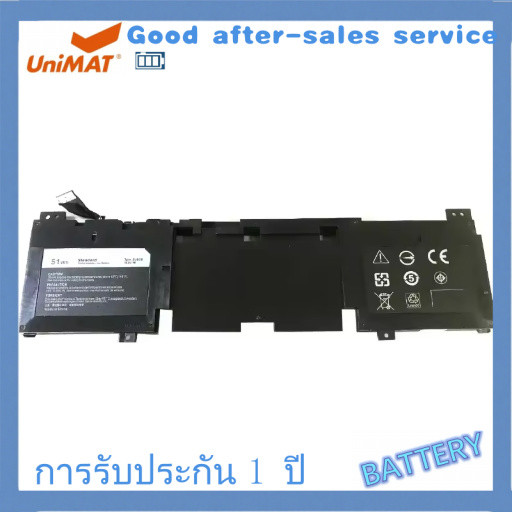 Battery Notebook 3V806 For Alienware 13 R2 13r2 P56G P56G001 14.8V 59Wh 4000mAh ประกัน1ปี✅ battery