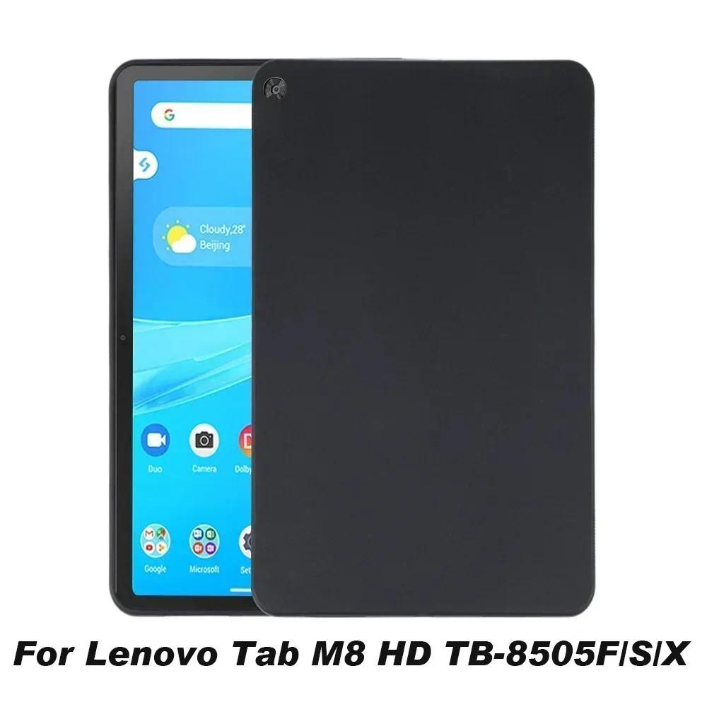 สําหรับ Lenovo Tab M8 HD กรณี Lenovo Tab M8 TB-8505X TB-8505F TB-8505FS ซิลิคอนอ่อนฝาครอบกลับป้องกัน