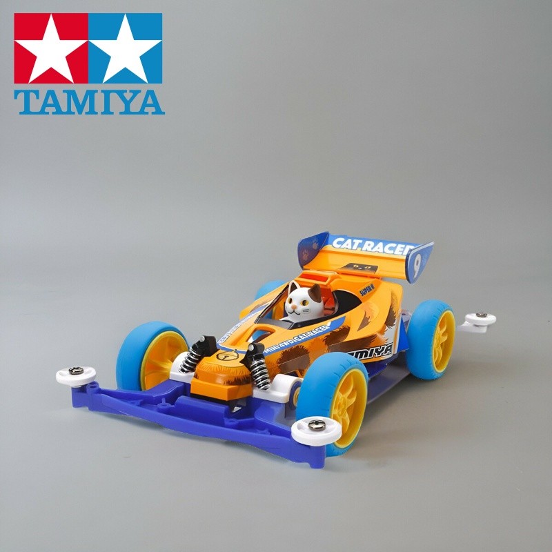 [Baitian] ของแท้ TAMIYA Mini Assembly Assembly S2 Chassis Limited Edition Lucky Cat 4WD 18090