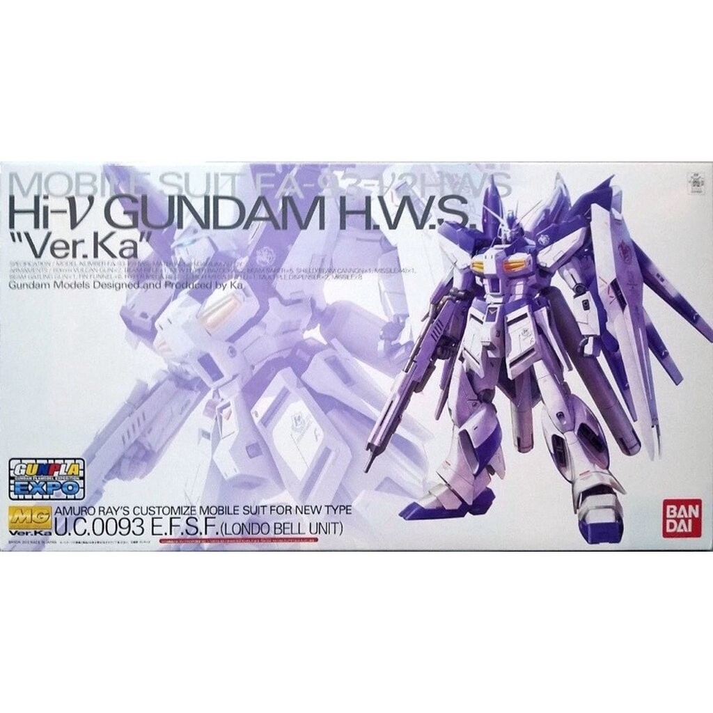 MG PREMIUM BANDAI Hi-Nu Gundam HWS Limited Expo
