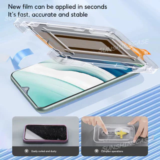 🔥GOOD🔥ฟิล์มแข็งสําหรับไอโฟน For iPhone 17 16 15 14 Pro Max 13 Pro 13 12 Pro 11 12 Mini ติดง่าย แบบเต็มจอ HD ฟิล์มกระจก