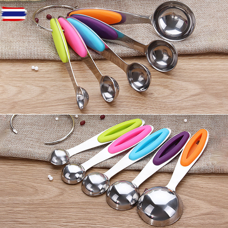 ช้อนตวง สแตนเลส ช้อนตวงขนม ตวงเครื่องปรุง P652 P652-Mix PackingDD