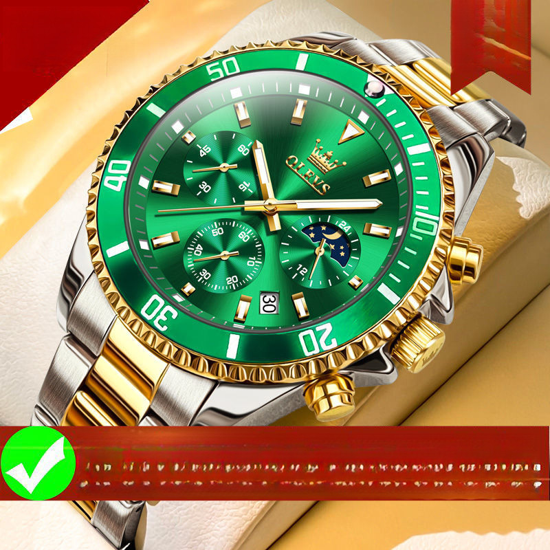 Swiss Watch Green Submariner Men's Watch Men's Watch