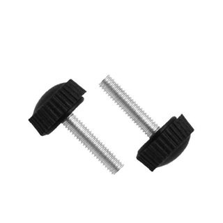 หัวกลม Bolt Handle สกรูหัวยาง M3-M6 สกรูมือพลาสติกปรับ Knurled Hand Twist Handle สกรู M4M5