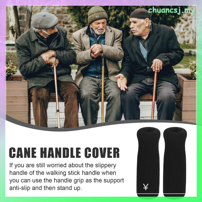Walker Pads สําหรับ Crutches โฟมฟองน้ํา Hand Grips Walking Aids จับ Stick อาวุโส Anti-skid Wraps เด็ก Elder Handlebar 4 ชิ้น chuancsj - รูปที่ 7