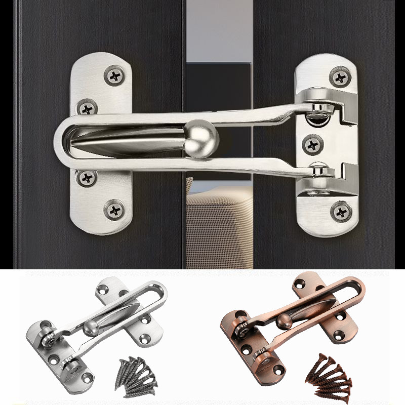 กลอนรูด กลอนประตู หัวเข็มขัดกันขโมย หัวเข็มขัดประตูโลหะผสมสังก สลักปิดเสียงประตูห้อง สำหรับประตูทุกชนิด