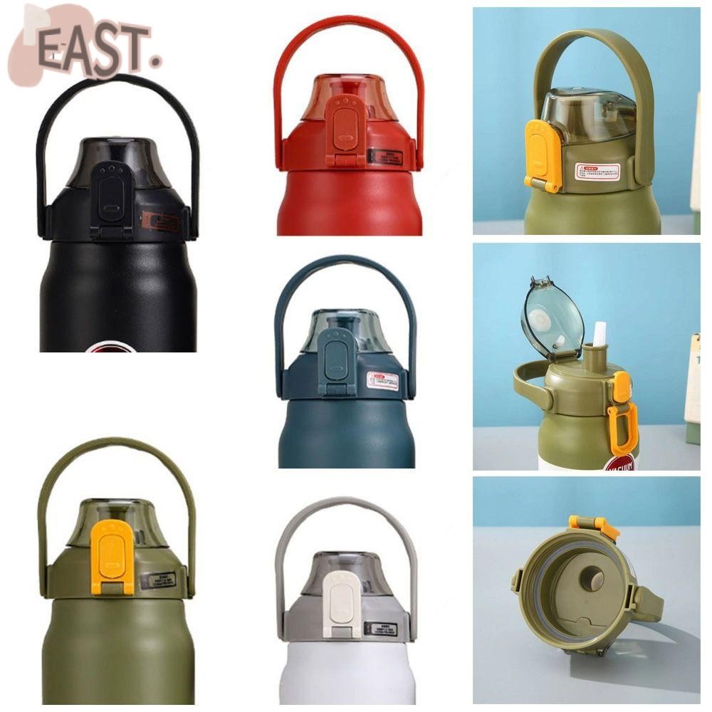 Easts 1 ชิ้นถ้วยหมวก, Splash Proof Therms ขวดฝาปิด, Original Universal พร้อมที่จับ Tumbber ถ้วยฝาปิดสําหรับ 1000/1200/1500/1800ml