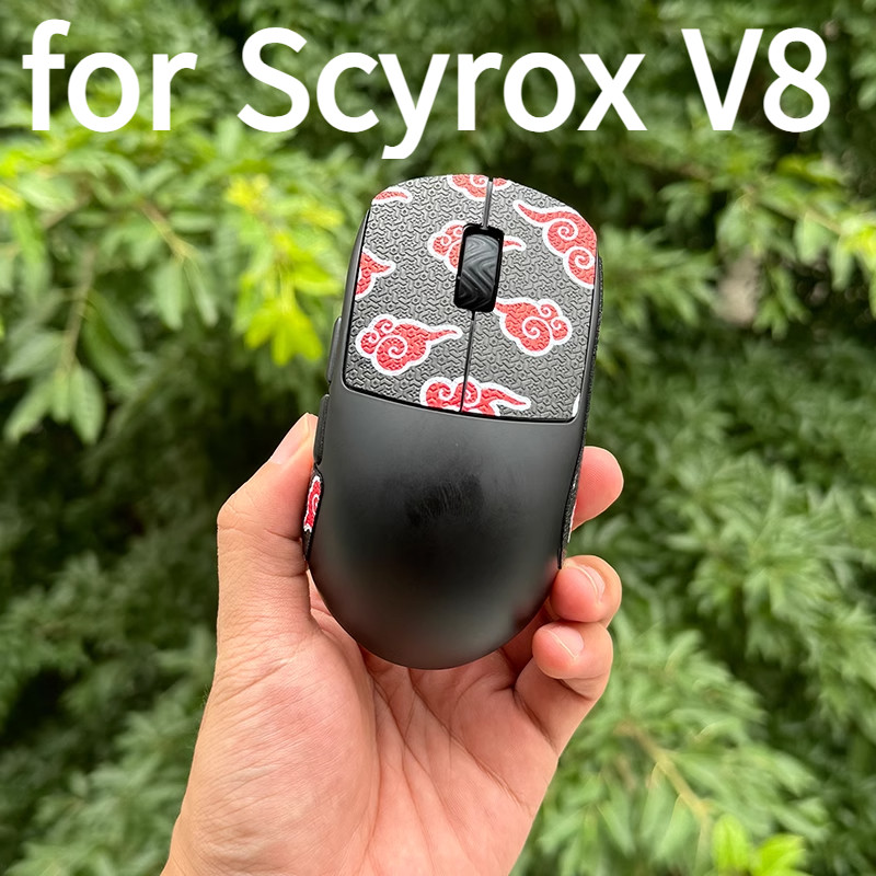สําหรับกาวกันลื่น Scyrox V8 Mouse ดูดซับเหงื่อ กันลื่นบาง