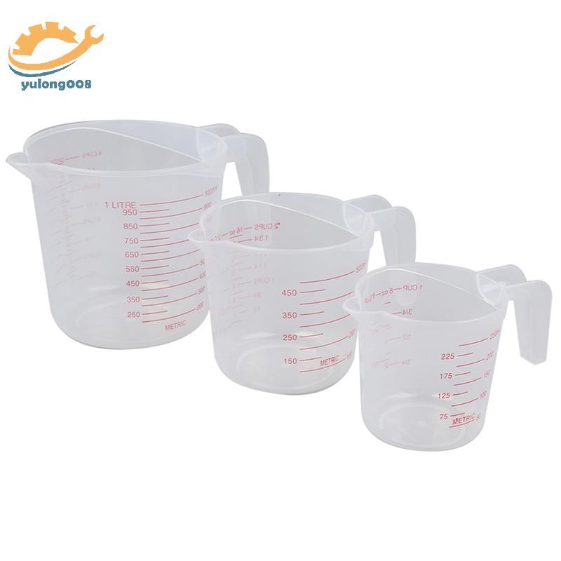 [MR] เหยือกตวงพลาสติกคุณภาพสูง ถ้วยสเกลความจุขนาดใหญ่ 25/500/1000ml TH ราคา ถูกที่สุด ดีลบีเคเค แกลเลอรีภาพที่ 3