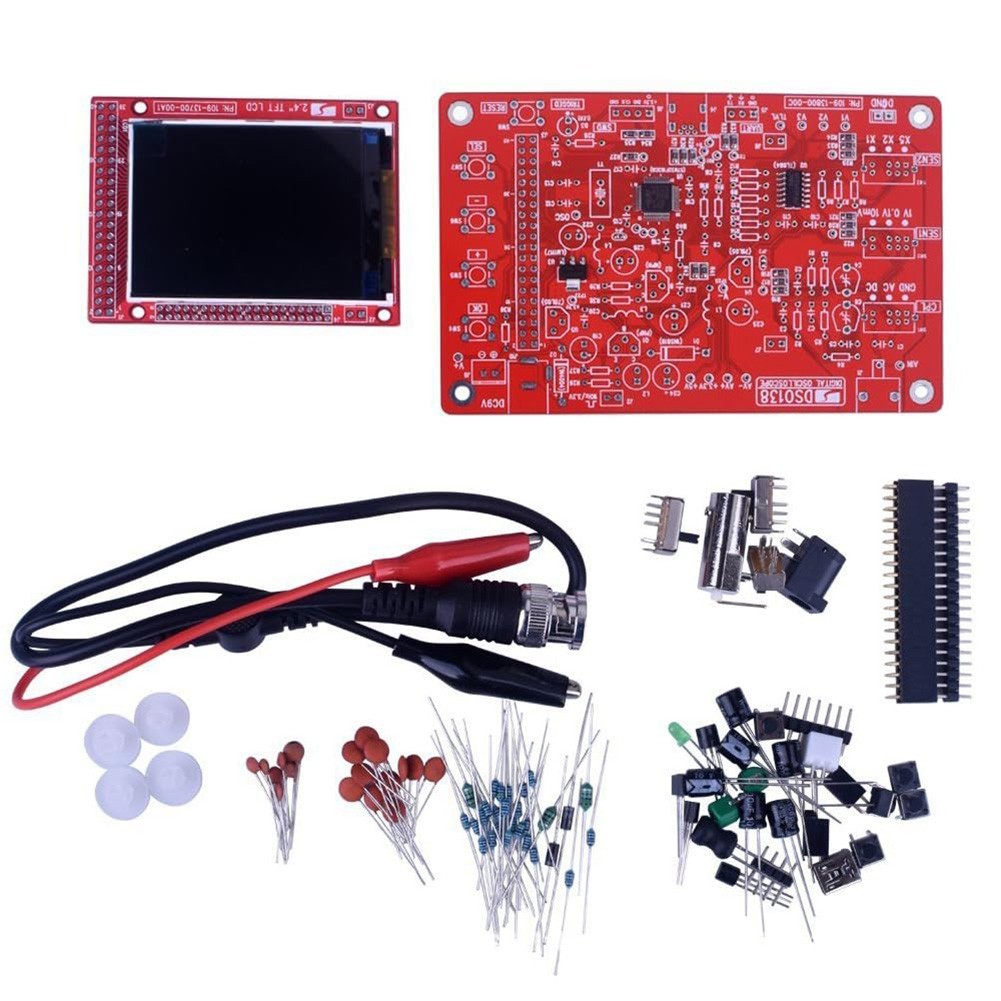 Handheld Oscilloscope Kit with TFT Display Ideal for Video Synchronization Tasks