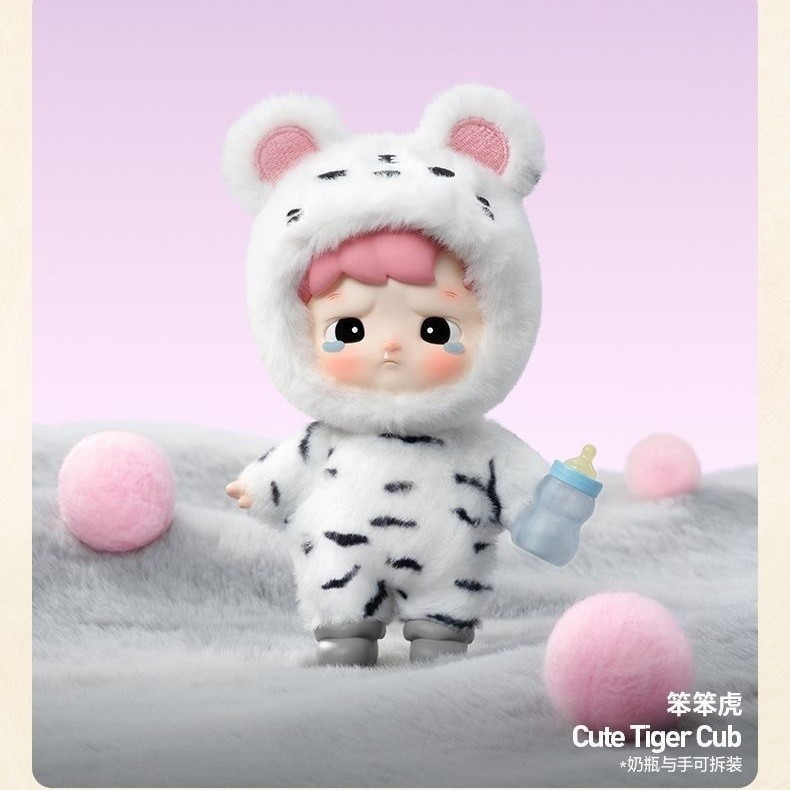 POPMART HACIPU Animal Sticker Sticker Series Figure-Made Mystery Box Furry Toy Gift * -- &