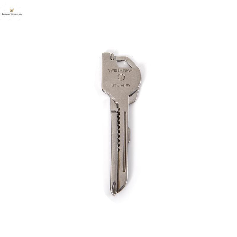 Cod 6 in 1 Multi Pocket Keytool Carabiner พวงกุญแจอเนกประสงค์ Gadget Clip Gear ใหม่