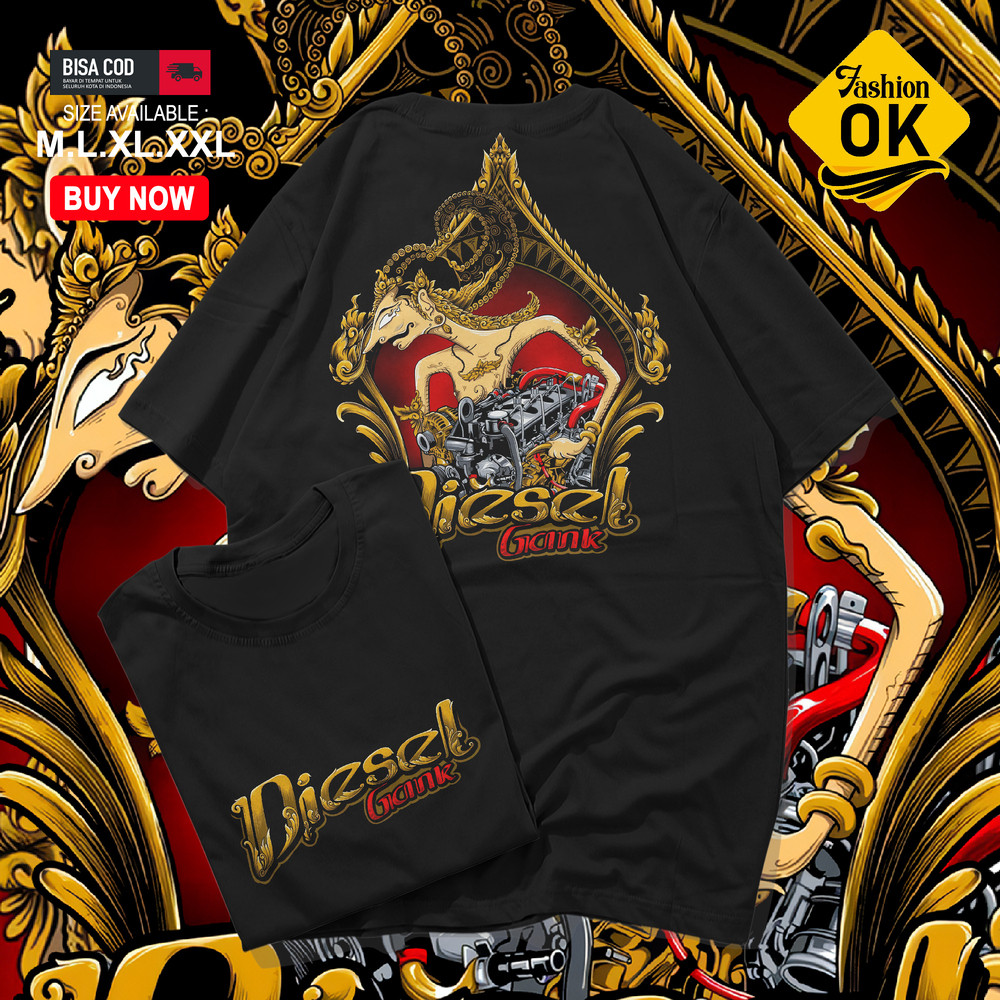 Diesel Gank Diesel เสื้อยืด JMD Power Diesel เสื้อยืด Wisanggeni เสื้อยืด Vol 2