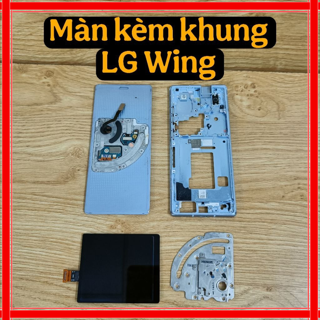 LG Wing PHONE FRAME จอกรอบ LG Wing ดั้งเดิม ถอดประกอบ โครงสวยมาก ไม่มีปุ่ม