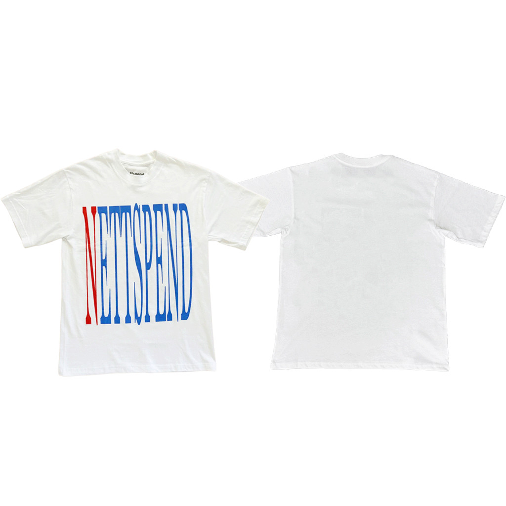 Nettspend Invert Tour VLONE Tee เสื้อยืดแขนสั้น พิมพ์ลายVenue Album Limited Edition