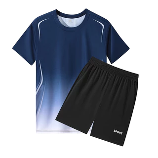 mvp sports ชุดสูท 2 ชิ้น เสื้อยืด + กางเกงขาสั้น ชุดกีฬา ชุดบาสเกตบอล ชุดวิ่ง