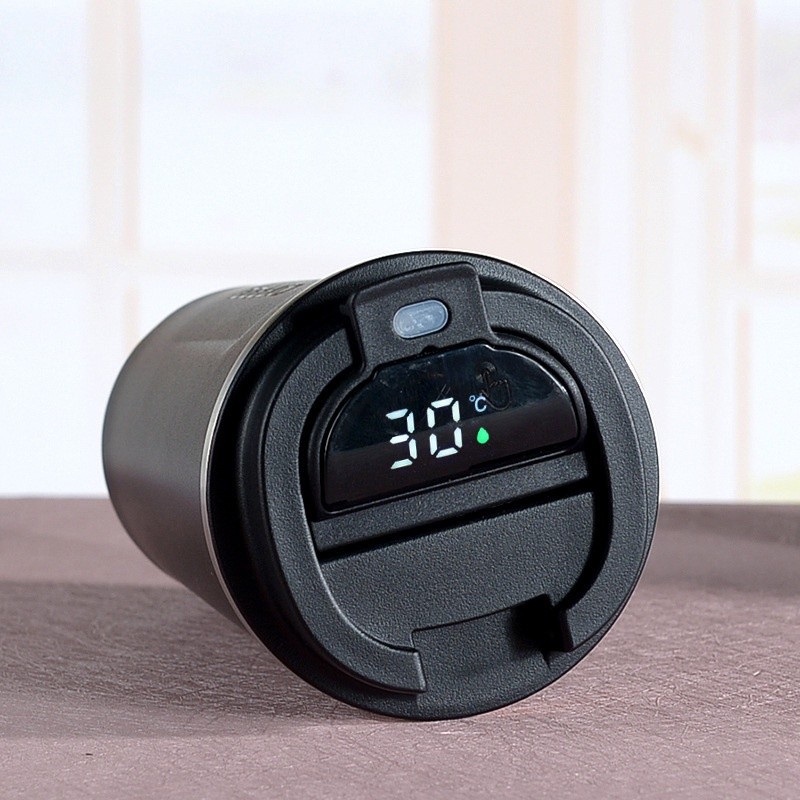 Comely แก้วกระติกน้ําร้อน และเย็น หน้าจออุณหภูมิอัจฉริยะ 500 มล.