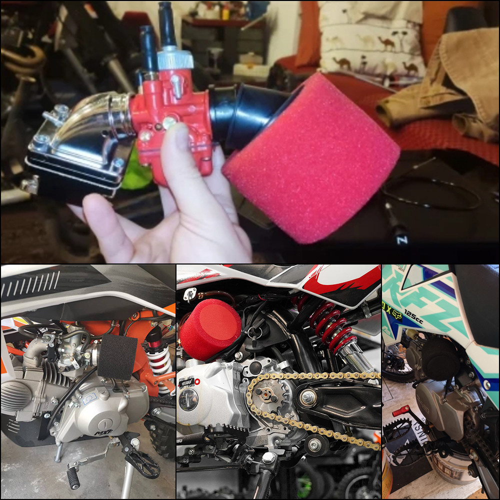 Universal ฟองน้ําทําความสะอาดโฟม Air Filter 35 มม.38 มม.42 มม.45 มม.48 มม.50 มม.58 มม.สําหรับ Moped สกู๊ตเตอร์ Dirt Pit จักรยานรถจักรยานยนต์ ATV ราคา ถูกที่สุด ดีลบีเคเค แกลเลอรีภาพที่ 4