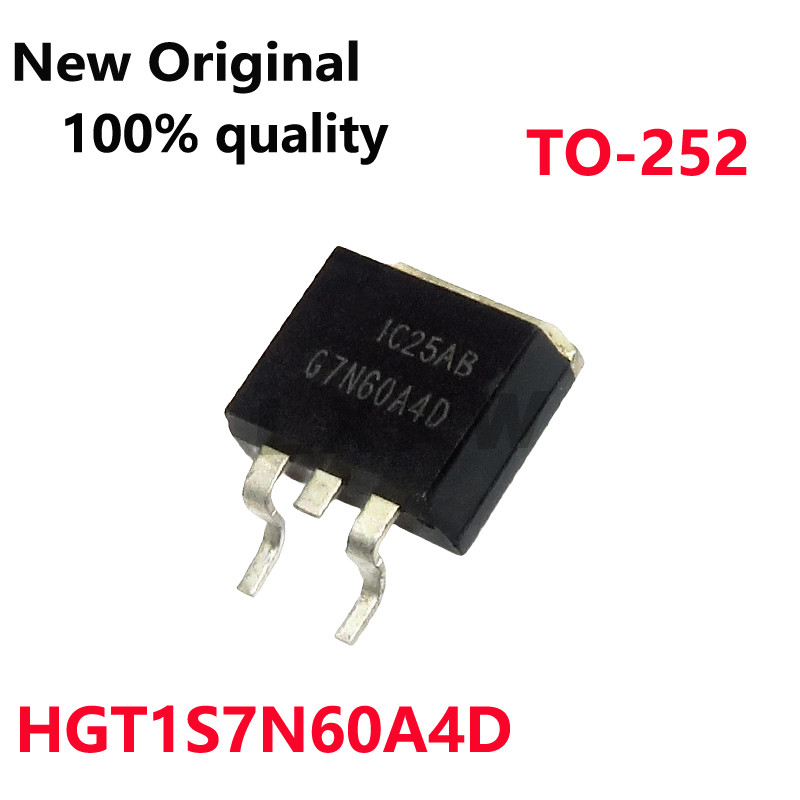 10/PCS ใหม่ Original HGT1S7N60A4D G7N60A4D TO-263 Field effect tube ในสต็อก