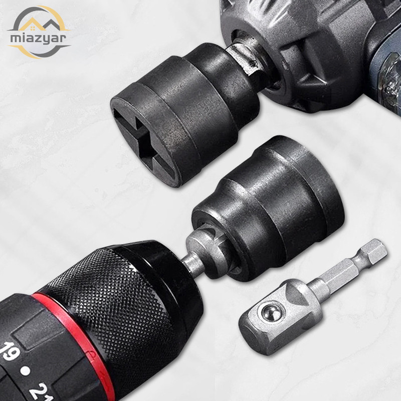 COD ซ็อกเก็ตประแจไฟฟ้า, ประแจกระบอกแจ็คสากลพอดีสําหรับงานหนัก, สว่านใช้งานง่ายเข้ากันได้กับ 1/2 ในแจ็คถอดแขนสว่านมือใช้