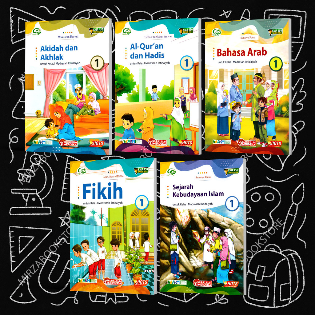 หนังสือคลาส 1 MI KMA 450 Aqila Tiga Serangkai