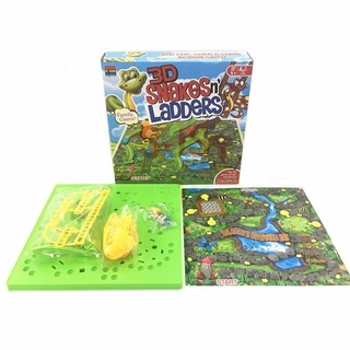COD เกมบันไดงู 3D บันไดงู Snakes & Ladders เกมกระดานสุดสนุก เล่นได้ทั้งครอบครัว ของเล่นเด็ก