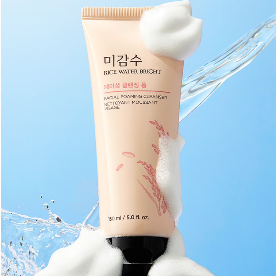 [THE FACE SHOP]Rice Water Bright Light Cleansing Oil,Rich Cleansing Oil,Cleansing Foam