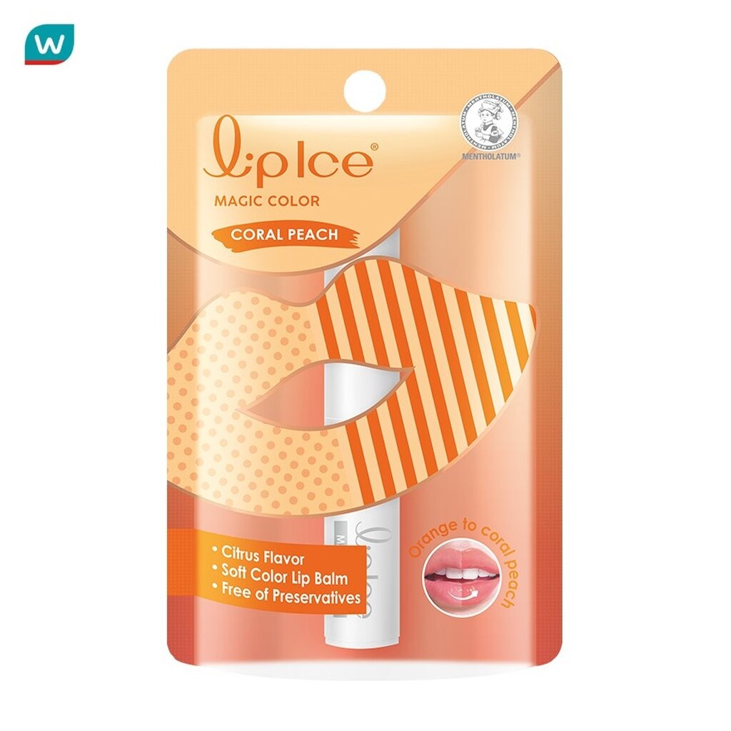LipIce ลิปไอซ์ เมจิค คัลเลอร์ คอรัล พีช 2 กรัม