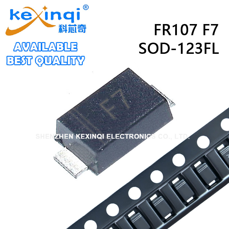 (50-200 ชิ้น) FR107 F7 SOD-123FL SMD Rectifier ไดโอดและป้องกันไฟกระชาก