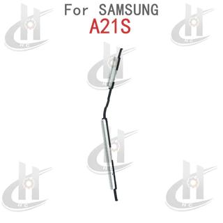 สําหรับ Samsung Galaxy A21S A217F SM-A217F ปริมาณด้านข้างปุ่ม Flex Cable Keys ปุ่มปิดระดับเสียงขึ้นลงปุ่มด้านข้างเปลี่ยนส่วน