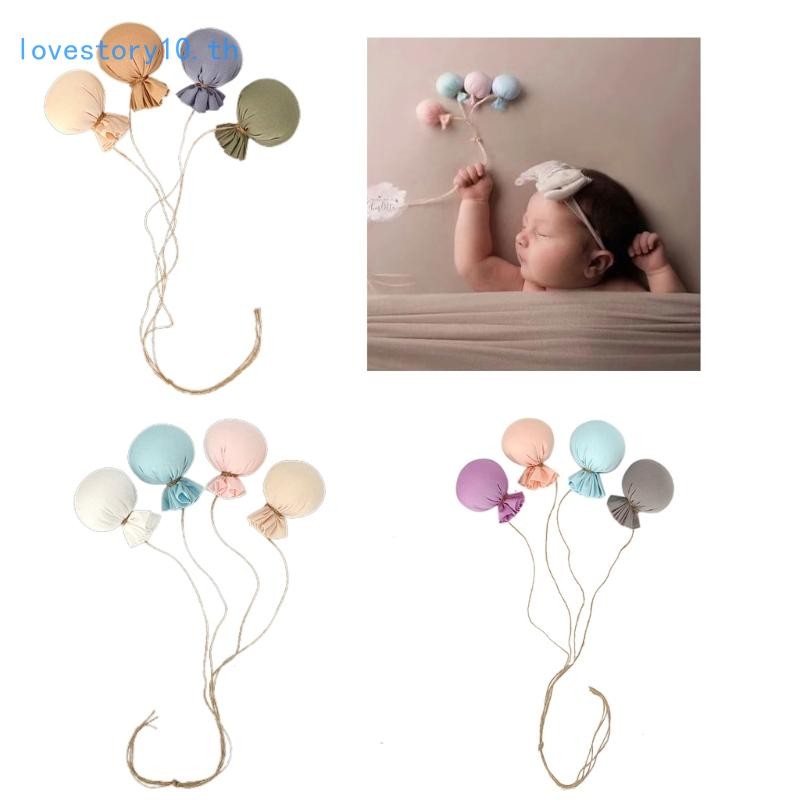 Love2 ทารกแรกเกิดถ่ายภาพ Props ชุดบอลลูนนุ่ม Photostudio Props ทารกฝักบัว