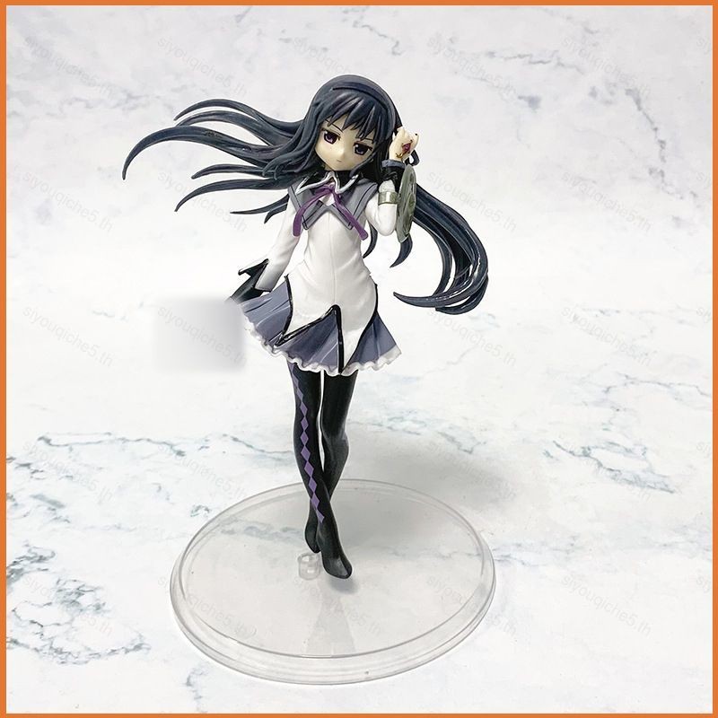 Puella Magi Madoka Magica Action Figure Akemi Homura Theatrical รุ่นตุ๊กตาของเล่นเครื่องประดับ