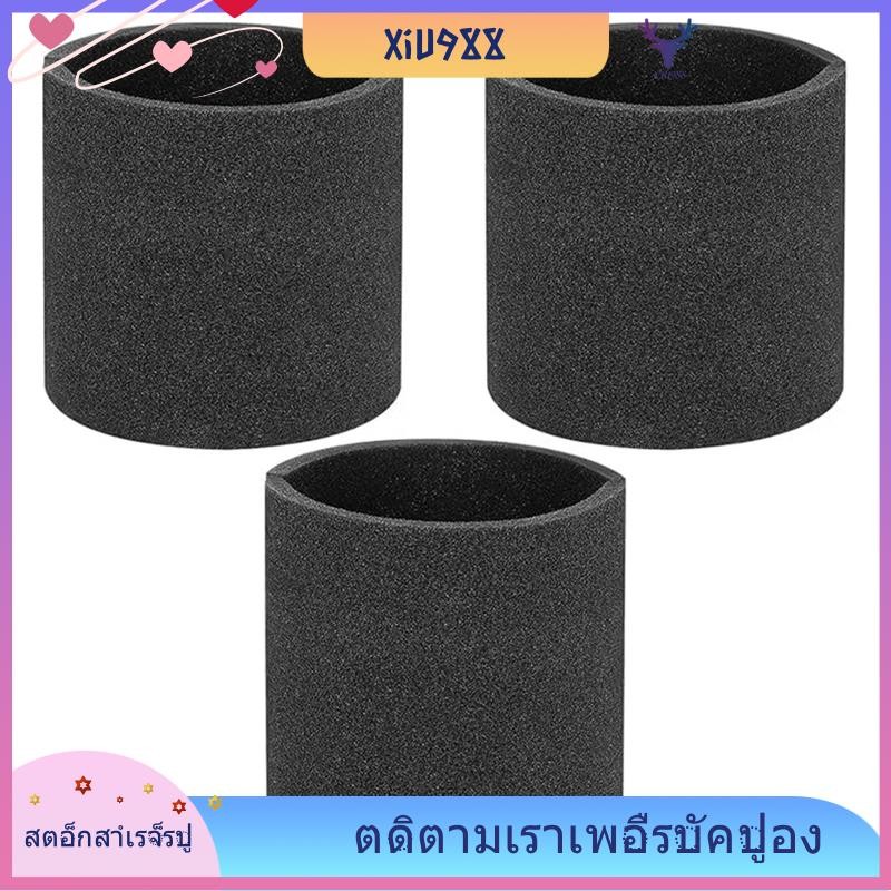 [xiu988.th] 3 แพ็ค 90585 โฟมแขน VF2001 โฟมเปลี่ยนตัวกรองสําหรับเครื่องดูดฝุ่นเปียกแห้ง, เปลี่ยนชิ้นส