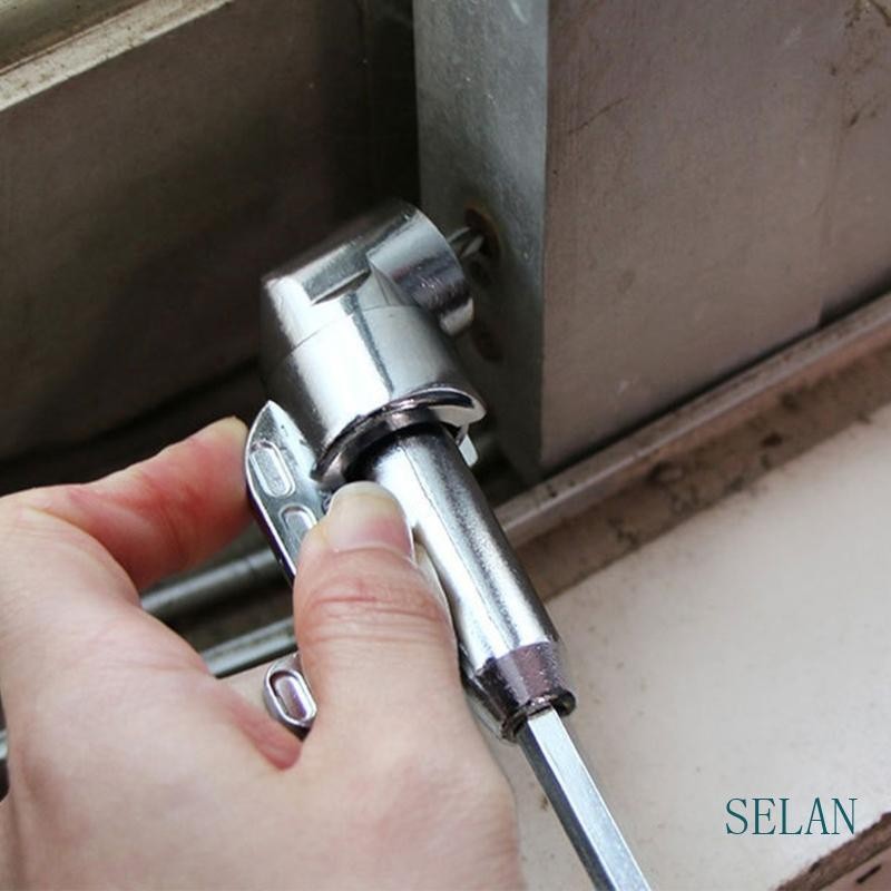Sel อะแดปเตอร์ไดรเวอร์มุมขวา 105 องศาสําหรับการเข้าถึงง่ายในพื้นที่ขนาดเล็กและที่ซับซ้อน