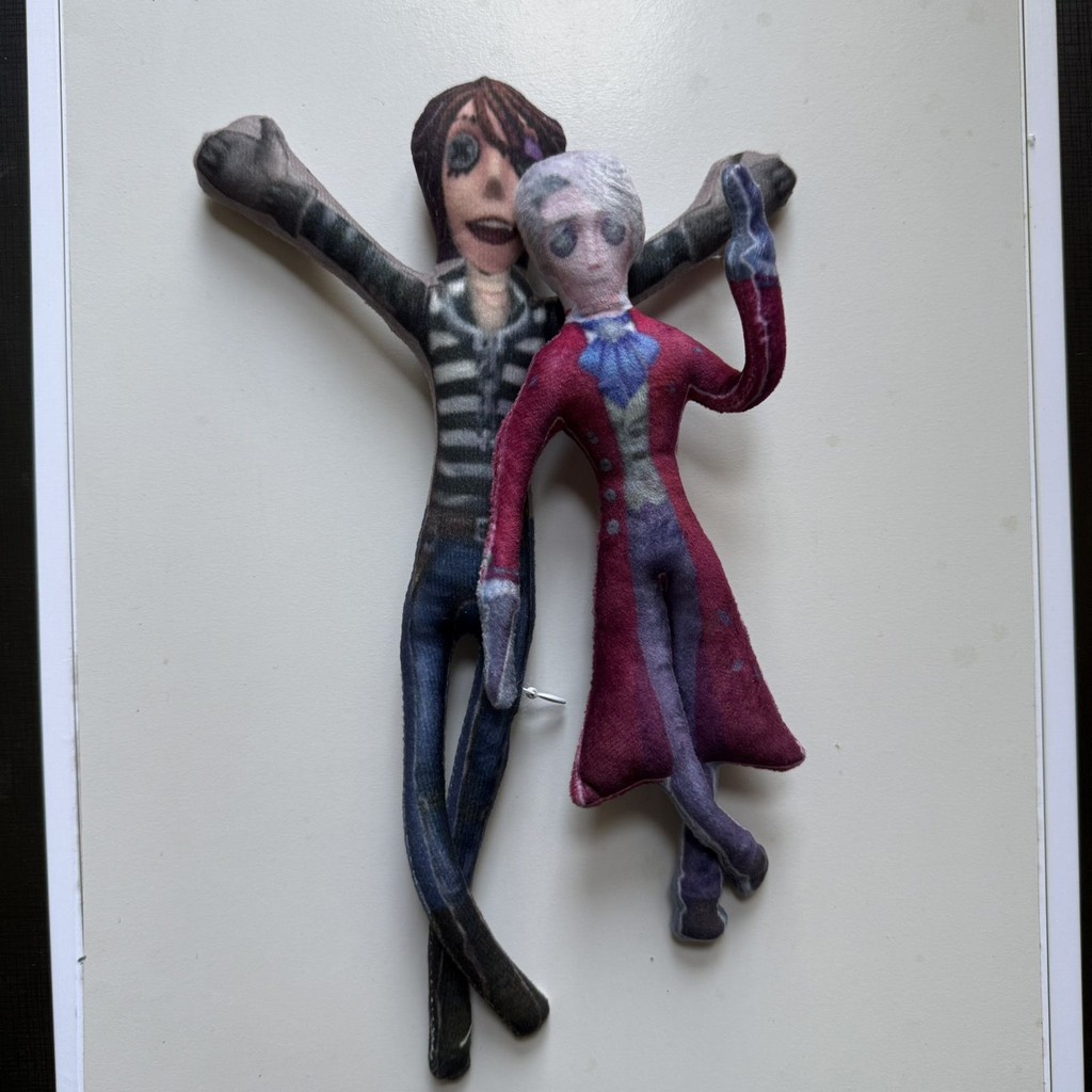 Identity V Michiko MemorY Galatea ตุ๊กตาอะนิเมะเกม Merch บทคัดย่อของเล่นตุ๊กตาขนาดเล็กลวดบนมือและเท้า