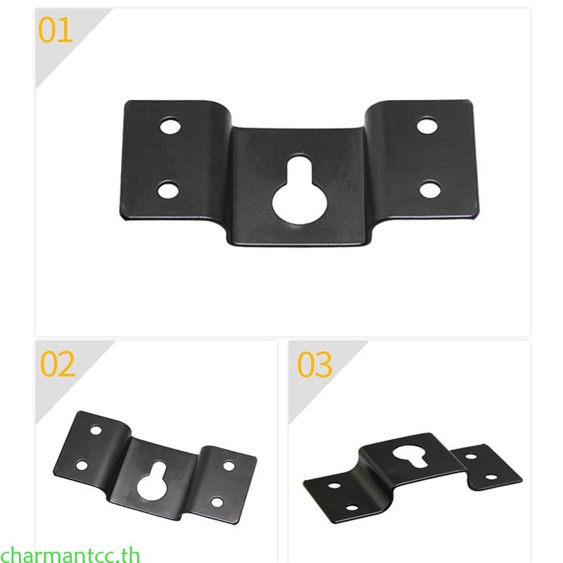 Charmantcc ลําโพงพกพา Wall Mount ขายึดลําโพงแขวนแขวนผนังขนาดเล็กตะขอเหล็กลําโพงติดผนังขาตั้ง Cl