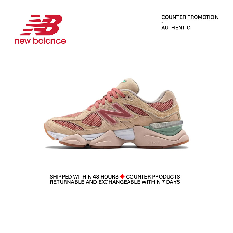 ของแท้ใหม่ BALANCE NB 9060 "Beige Pink" รองเท้าผ้าใบ U9060JF1รับประกัน1ปี xoex