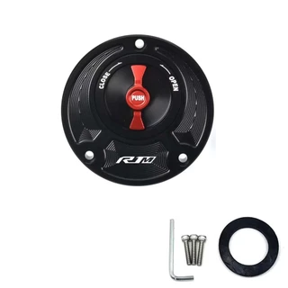 สําหรับ Yamaha YZF R1M R1 R3 R15V3 R15M R15 V4 Keyless รถจักรยานยนต์การใช้แก๊สถังฝาครอบอลูมิเนียมอุปกรณ์เสริม