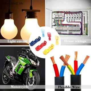 # Sale # 20 ชิ้น T-Tap Splice Wire Connector Insulated Spade Electric Crimp Terminals Kit .