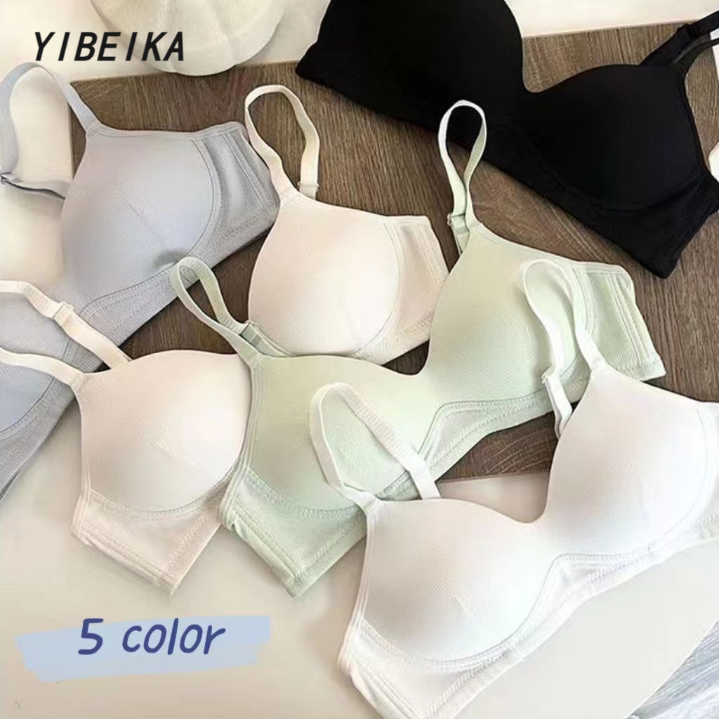 🔥ส่งออกเร็ว1-2วัน📦เสื้อชั้นในไร้โครง  ดันทรง ผ้าฝ้าย  บราไร้สายแบบ สวมใส่สบายสุดๆ